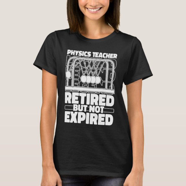 Camiseta Física Física Científica Retirada Física (Anverso)