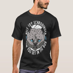 Camiseta Física Física Quantum Científica De Gatos Física