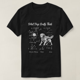 Camiseta Física Perro Retriever Dorado Friki de la