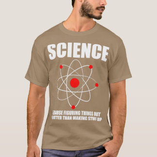 Camiseta Física química del átomo científico