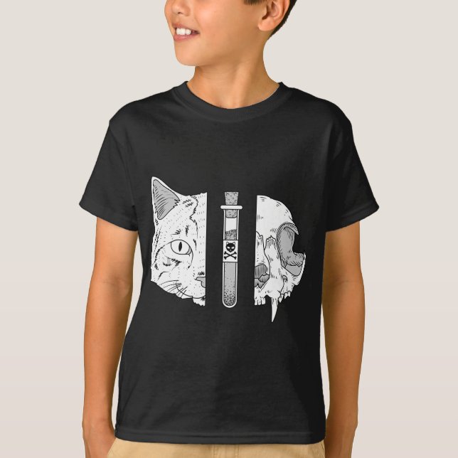 Camiseta Física - Schrodingers C de la ciencia de los estud (Anverso)