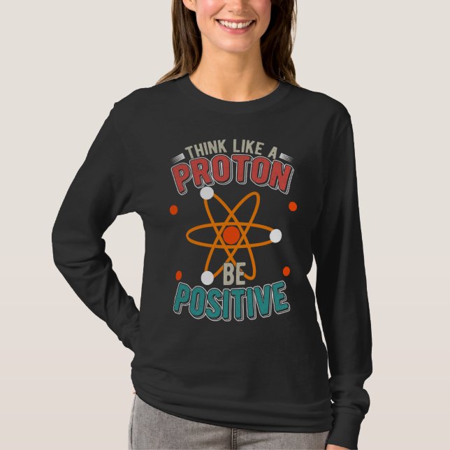 Camiseta Físico de Humor de Ciencia de Proton Nerd (Anverso)