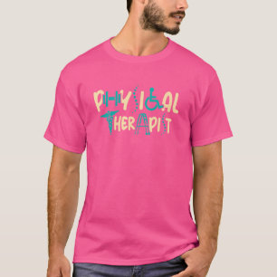 Camiseta Físico Terapista Físico Auxiliar De Terapia Pt