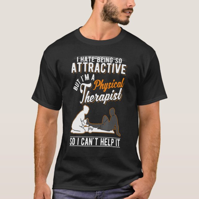 Camiseta Fisioterapeuta atractiva (Anverso)