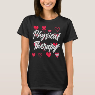 Camiseta Fisioterapia Pt Terapia Física Corazón Física