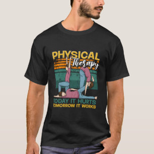 Camiseta Fisioterapia Retro Terapia Pt Terapia Física