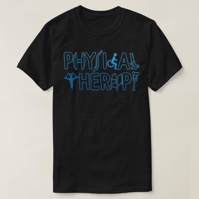 Camiseta Fisioterapia Terapéutica Física Terapia P (Diseño del anverso)