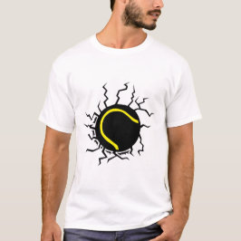 Camiseta fissure tennis impact sol balle