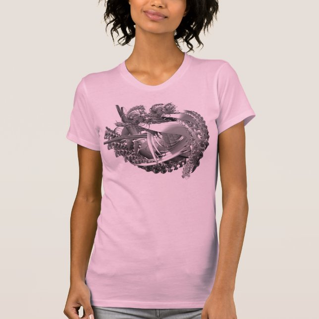 Camiseta fistful of fractals (Anverso)