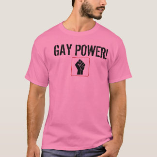 Camiseta ¡fisttt, PODER GAY!