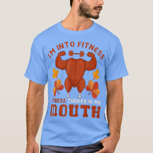 Camiseta Fit Mouth Funny Turquía Fitness Workout Gracias
