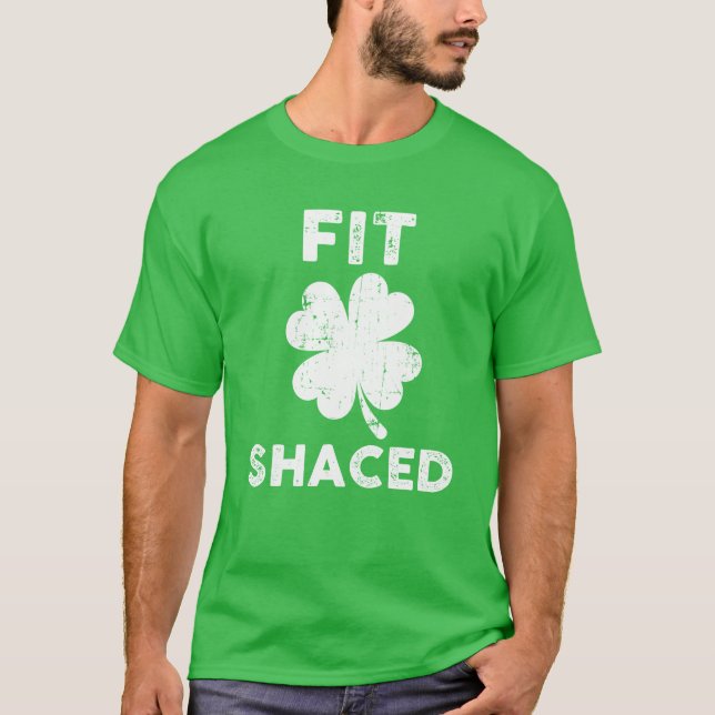 Camiseta Fit Shaced St Patrick's Day (Anverso)