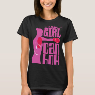 Camiseta Fitness Boxing Ring Chica con guantes me encanta K