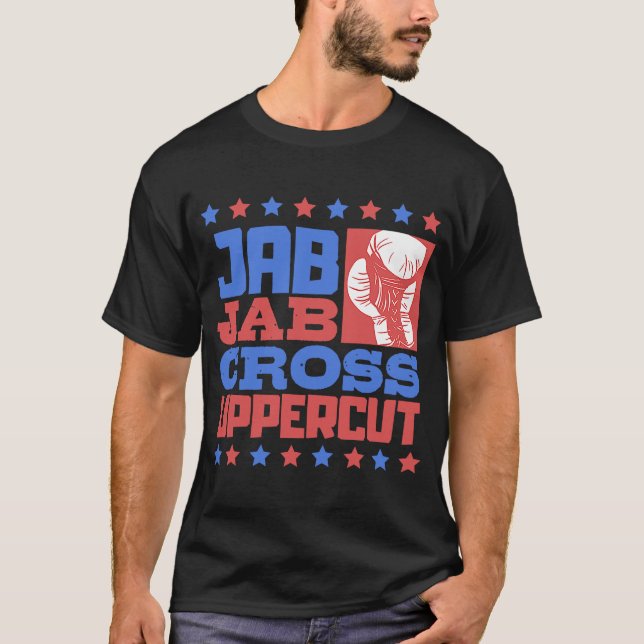 Camiseta Fitness Boxing Ring Jab Cross Uppercut I Love Ki (Anverso)