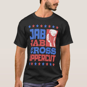 Camiseta Fitness Boxing Ring Jab Cross Uppercut I Love Ki