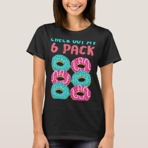 Camiseta Fitness Check Out My Six Pack Doughnut Abs