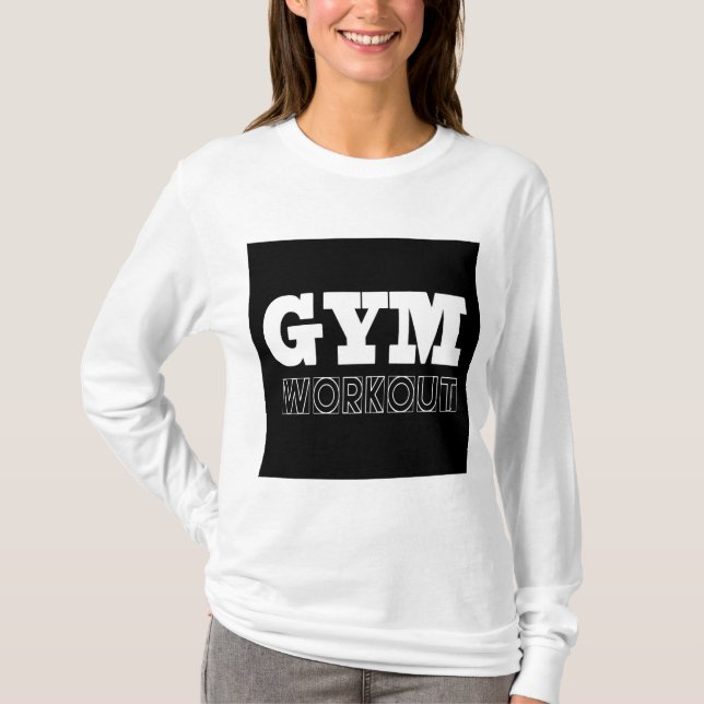 Camiseta Fitness de la tapa de la bomba de entrena (Anverso)