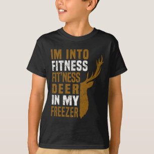 Camiseta Fitness Deer In My Freezer Funny Deer Hunting Dad
