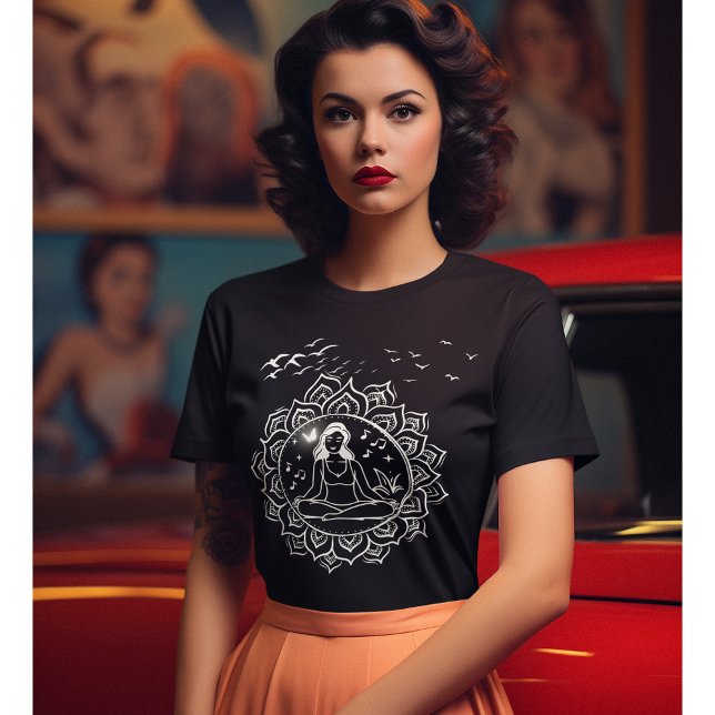 Camiseta Fitness espiritual Clásica de Yoga (Subido por el creador)