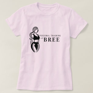 Camiseta Fitness femenino entrenamiento personal Minimalist