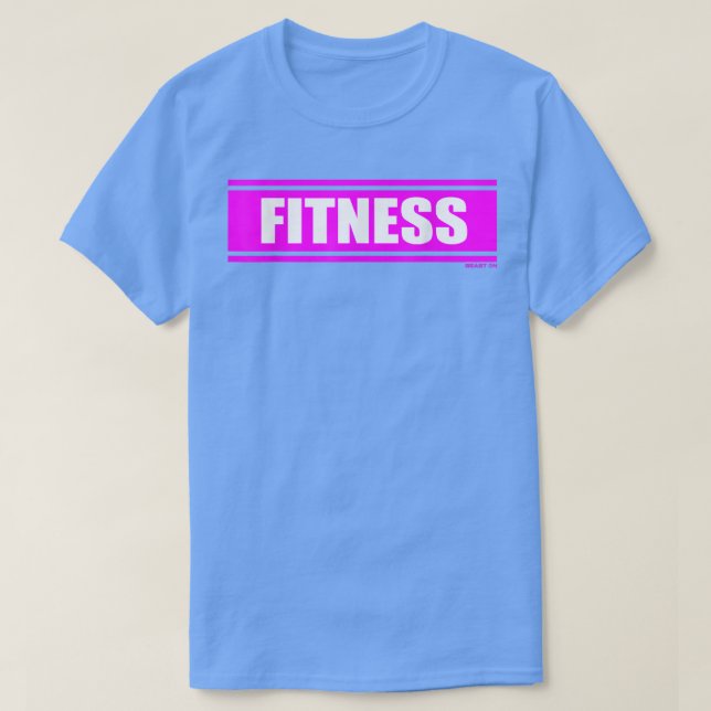 Camiseta Fitness Gimnasio Rosado Fitness Gimnasio Diciendo  (Diseño del anverso)