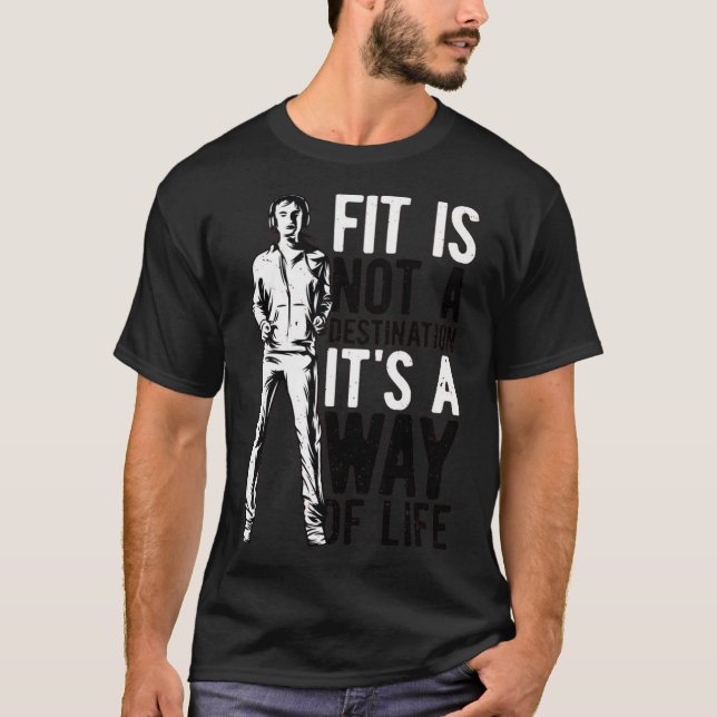 Camiseta Fitness girl (Anverso)