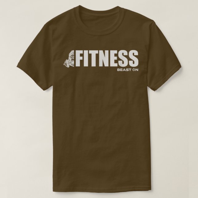 Camiseta Fitness Gorila Dumbbell Gym Motivación Fitness (Diseño del anverso)