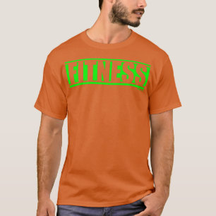 Camiseta Fitness Green Gym Fitness entrenamiento Saying Mot