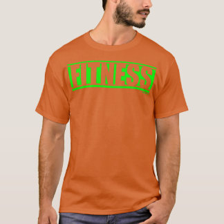Camiseta Fitness Green Gym Fitness entrenamiento Saying Mot