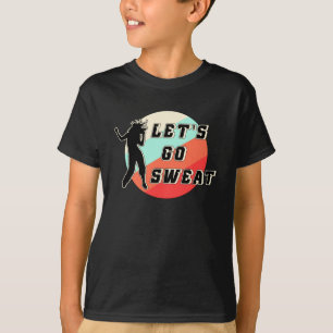 Camiseta Fitness Gym Dance Dancing Workout Sport Gift Idea