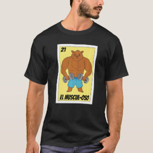 Camiseta Fitness Mexicano El Musculoso