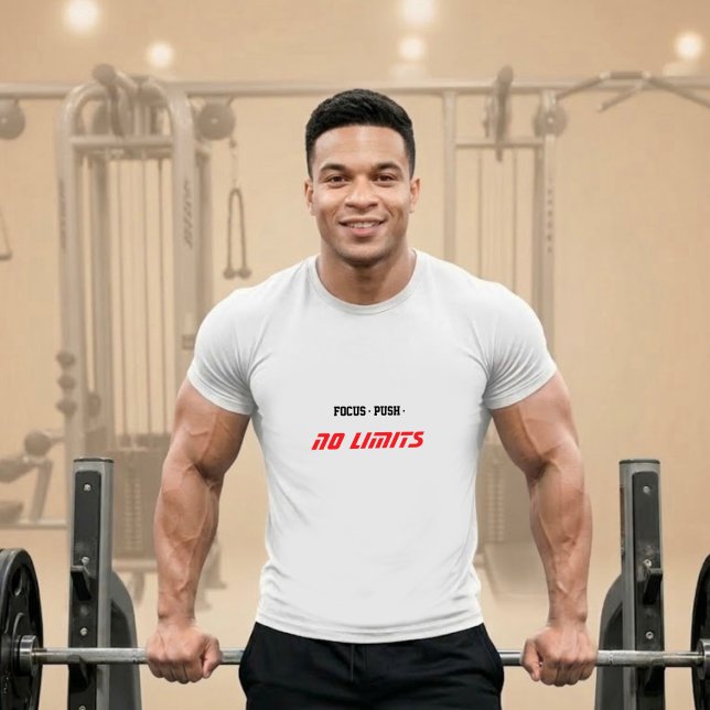 Camiseta Fitness Motivacional (Subido por el creador)