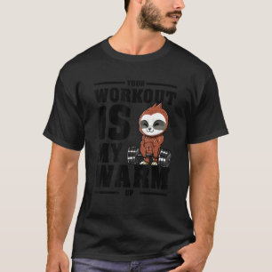 Camiseta Fitness Tu Entrenamiento Es Mi Calentamiento Cult