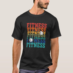 Camiseta Fitness Vintage Sports Gym Workout