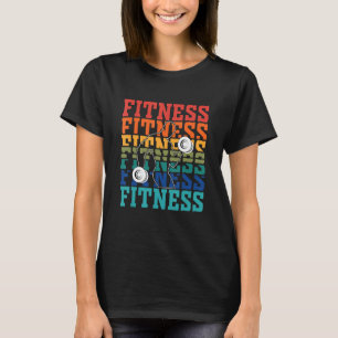 Camiseta Fitness Vintage Sports Gym Workout