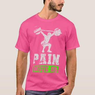 Camiseta Fitness Workout Gym Bodybuilder Modo De Dolor En E