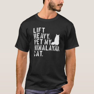Camiseta Fitness Workout - Levanta fuerte Mascota mi gato d