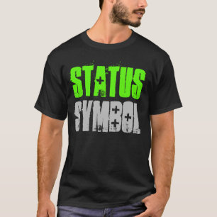 Camiseta Fitness Workout VERDE Y GRIS STATUS SÍMBOLO DIVERS