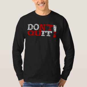 Camiseta Fitness y motivación No te rindas No te rindas