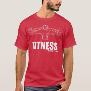 Camiseta FitnessBeast En TigerGym Motivation Fitness dicien