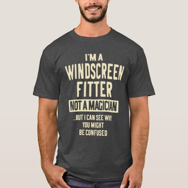 Camiseta Fitter Gift Funny Job Title Profession (Anverso)