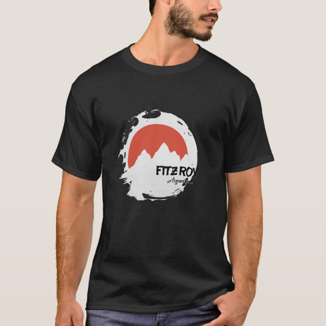 Camiseta Fitz Roy Monta Argentina Senderismo al aire libre  (Anverso)