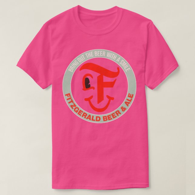 Camiseta Fitzgerald Retro Derunct Beer Ale (Diseño del anverso)