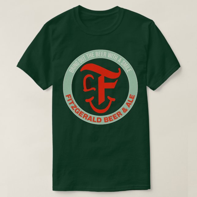 Camiseta Fitzgerald Retro Derunct Beer Ale (Diseño del anverso)