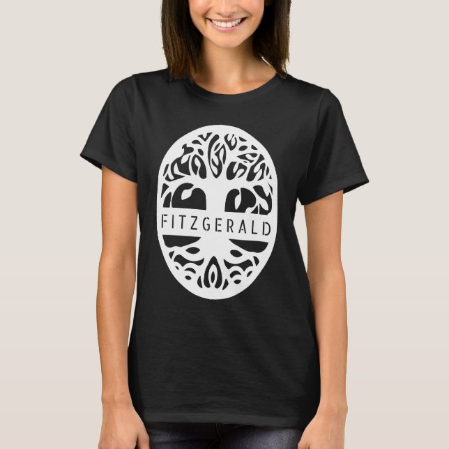 Camiseta Fitzgerald St Pattys Day Raíces Celtas Coincidiend (Anverso)