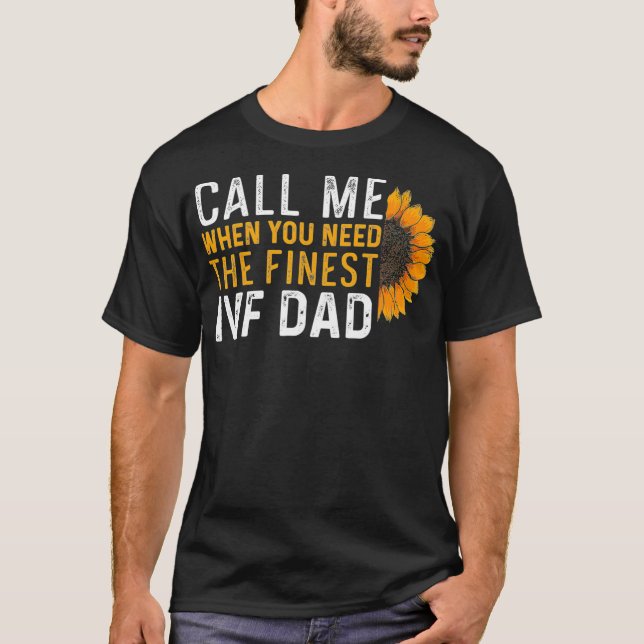 Camiseta FIV Gift Warrior Dad Transfer Day Infertilidad  (Anverso)