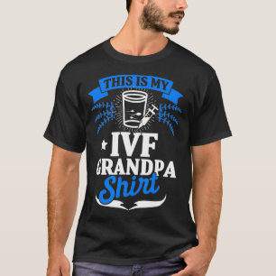 Camiseta FIV Regalo Guerrero Abuelo Día de Transferencia D