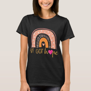 Camiseta FIV tiene esperanza Inspiración Arcoiris FIV Ferti