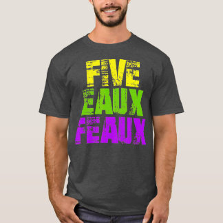Camiseta Five Eaux Feaux NOLA New Orleans Louisiana 2020 -