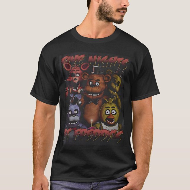 Camiseta Five Nights at Freddy's (Anverso)